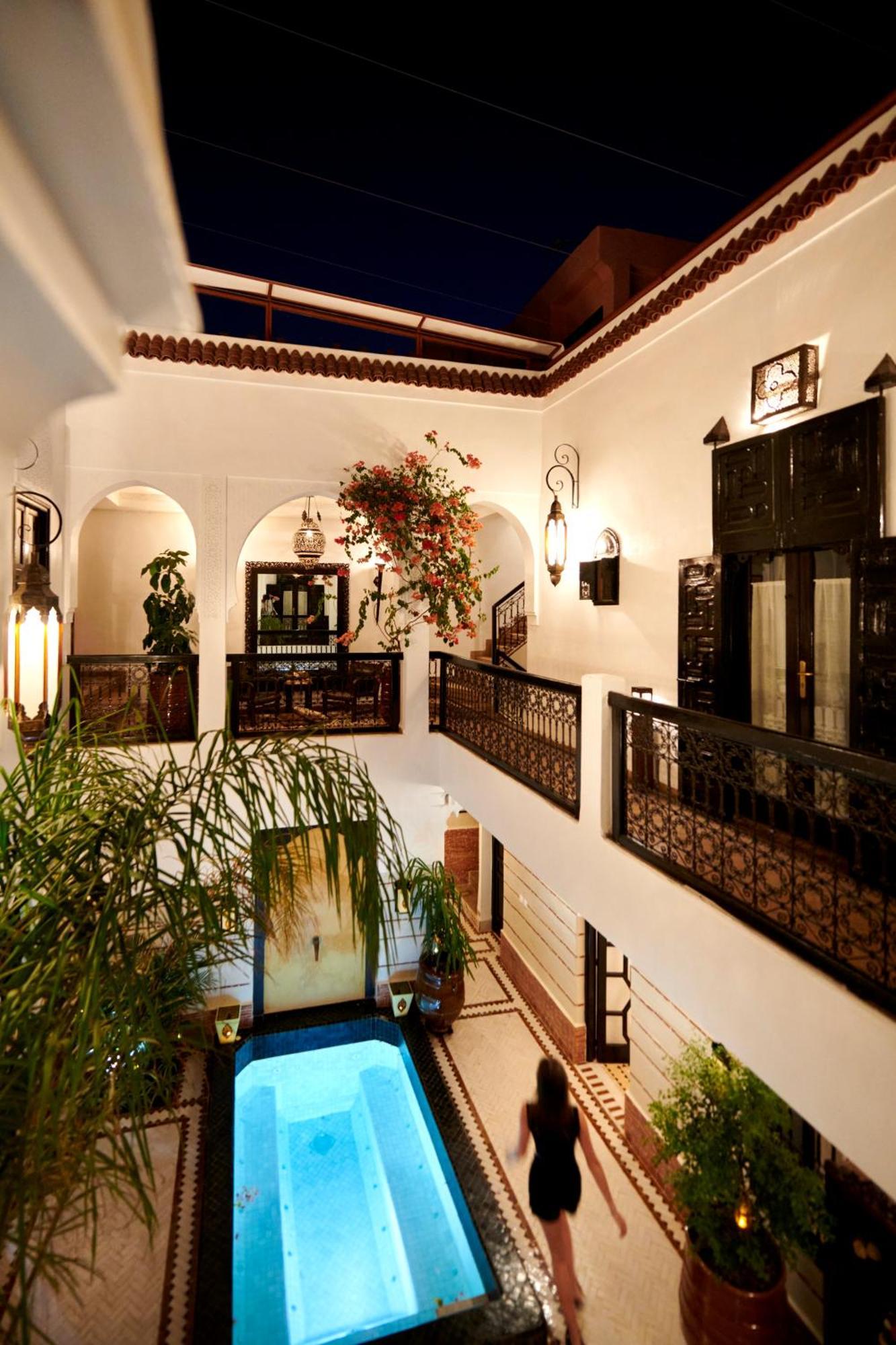 Riad Dar Amanza En Exclusivite Avec 4 Chambres Au Coeur De La Medina Marrakesh Ngoại thất bức ảnh