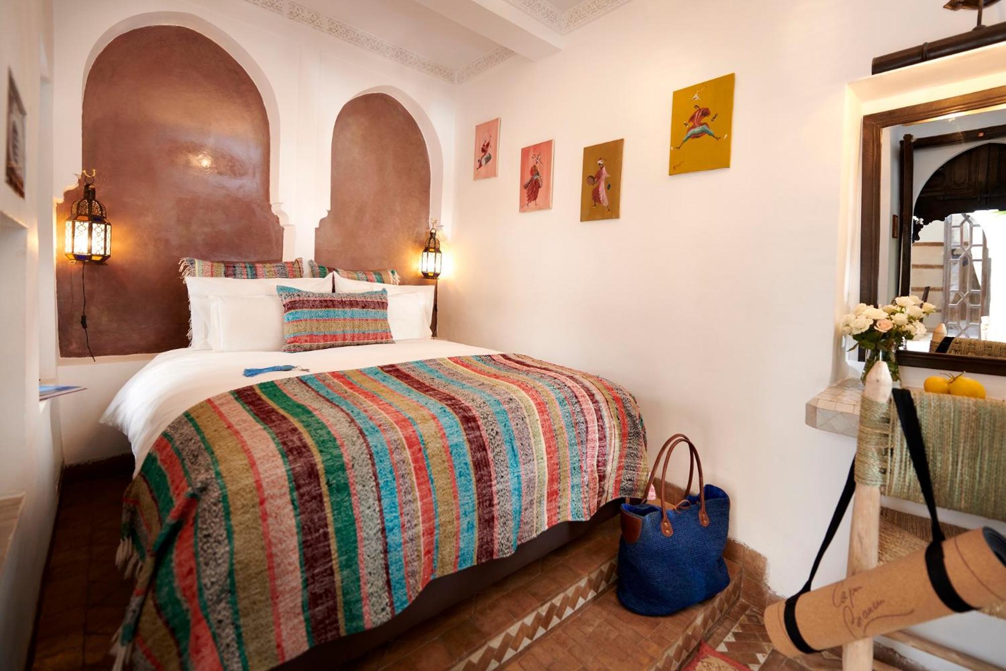 Riad Dar Amanza En Exclusivite Avec 4 Chambres Au Coeur De La Medina Marrakesh Ngoại thất bức ảnh